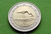 Latvia 2015 year Uncirculated 2 Euro coin.
