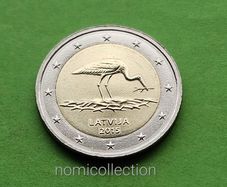 Latvia 2015 year Uncirculated 2 Euro coin.