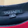 Beautiful Fitted Red Dress with Black patent belt Image 2