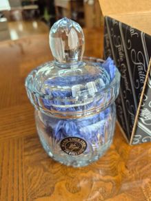 Failte Crystal honey pot Cara pattern
