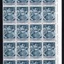 1967 Vatican City Views of the Vatican stamps block of 20 Mint Never Hinged (MNH) Image 4