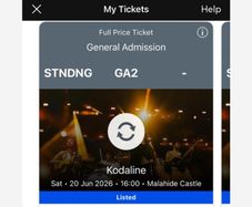 Kodaline 2x standing