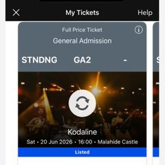 Kodaline 2x standing