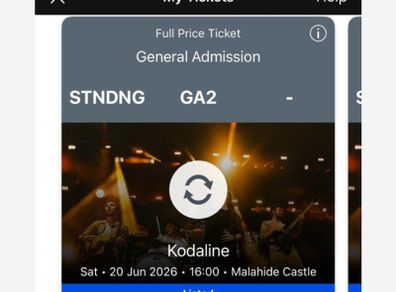 Kodaline 2x standing