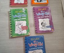Diary of wimpy kids books