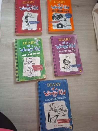 Diary of wimpy kids books