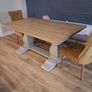 Table bench and 4 chairs Image 2