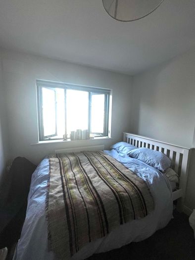 White Wooden Bed frame - Double