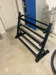 Dumbbell storage rack