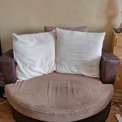 half circle chair