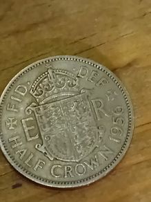 6 English Half Crowns