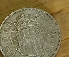 6 English Half Crowns
