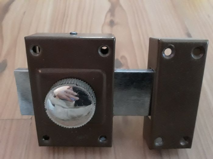 Double turn lock door