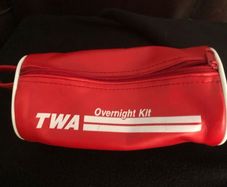 TWA airlines pouch