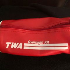 TWA airlines pouch