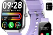Motast P99 Unisex Smartwatch for iOS Android, 115+ Sports Modes Fitness Watch, 1.96 Inch HD Touchscreen Smart Watch with Phone Function, Heart Rate Monitor Sleep Monitor Pedometer