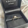 0.50ct Diamond Cluster Engagement Ring 18ct Gold Size K Hallmarked Image 6