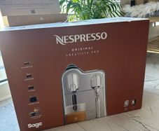 Brand new Nespresso Creatista Pro coffee machine by Sage