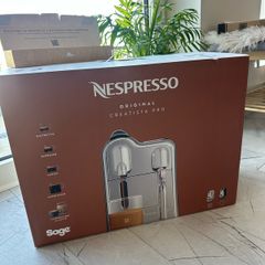 Brand new Nespresso Creatista Pro coffee machine by Sage