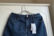 Primark Dark Blue Denim Mini Skirt
