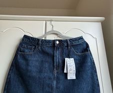 Primark Dark Blue Denim Mini Skirt
