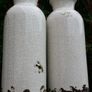 Vintage Ceramic Bottle Vases 14" Height Image 2