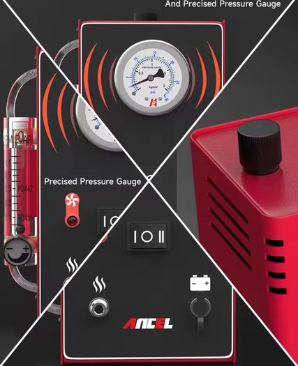 ANCEL S300 Automotive Smoke Machine EVAP Smoke Leak Detector for Car Motorcycle Vacuum Tester Oil Fuel Pipe Leakage Locator