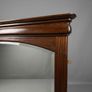 20th Century Mahogany Overmantle Mirror Image 2