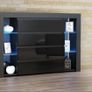 LED Sideboard With 4 Drawers Modern Sideboard With LED lights LED Cabinet Living Room High Gloss Sideboard Image 4