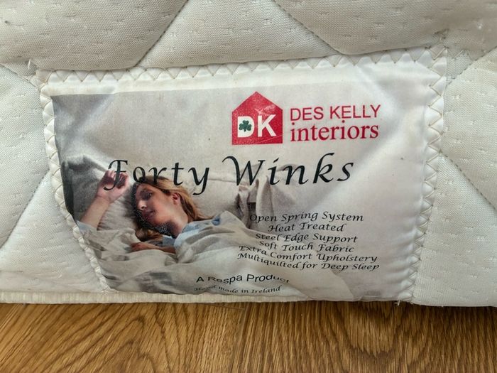 Free Single Mattress and Divan Base