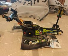 LEGO Technic Dragster 42103 (2-in-1 Set) Complete with Manual