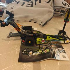 LEGO Technic Dragster 42103 (2-in-1 Set) Complete with Manual
