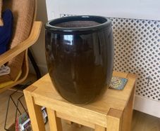 Brown Ceramic Plant Pot