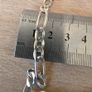 Solid Italian 925 Sterling Silver Figaro Chain 5.5mm wide & 52/54 cm long & 22g Image 4