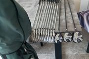 Dunlop golf clubs. Right handed clubs