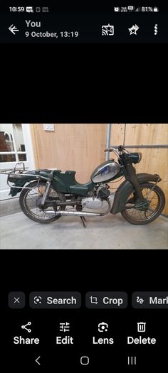 Vintage 1959 German Zundapp