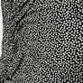 Off the Shoulder Black and white Polkadot To Image 6