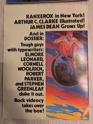 Lot of 4 Heavy Metal Magazines Comics 1982/84