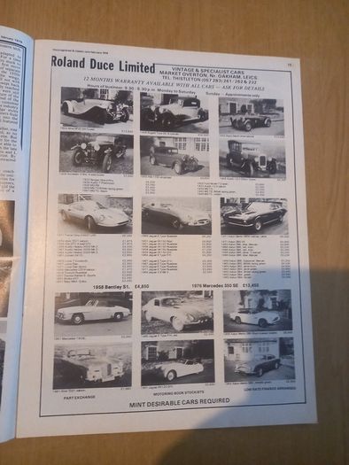 Thoroughbred & Classic Cars
