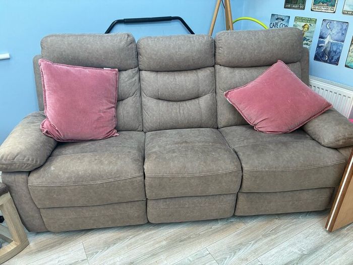 Recliner Couches x 2
