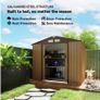 7ft x 4ft Metal Shed Image 4