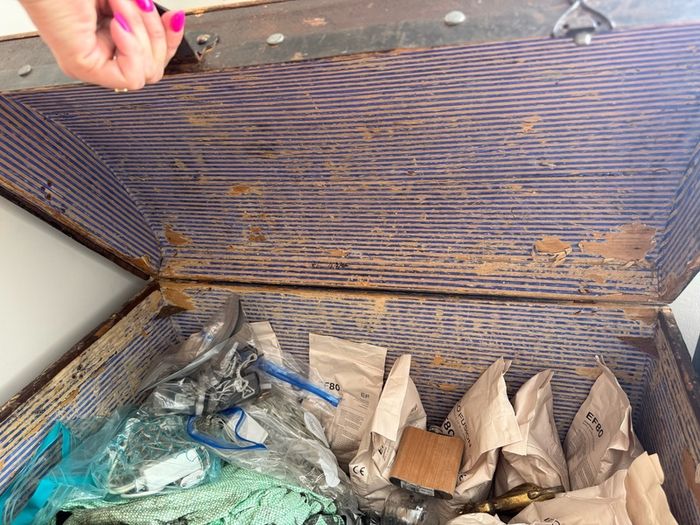 antique trunk