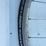 Campagnolo Record wheels (used) with brand new Continental Grand Prix 4000's II tyres 700x23. Image 6