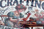 Metal sign