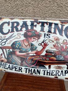 Metal sign