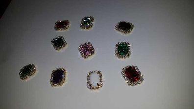 Rhinestone Buttons