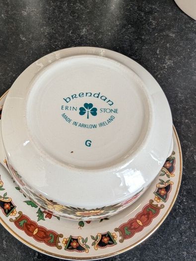 Arklow IRELAND grevy bowl with saucer