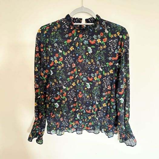 H&M floral blouse