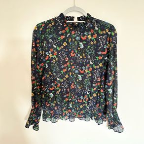 H&M floral blouse