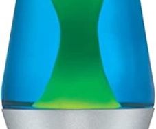 Lava Lamp 21240400UK 14.5" Green/Blue, aluminium, 14.5 inch (FREE POSTAGE)